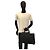 Borsa a tracolla in pelle Anagram Loewe Nero - vista 6