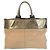 Chloé Chloe Canvas-Leder Tote Bag Braun Beige - Ansicht 2