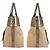 Chloé Chloe Canvas-Leder Tote Bag Braun Beige - Ansicht 8