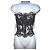 Top de corsé de encaje negro Dolce & Gabbana