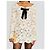 Retrofête Das Perdita-Spitzenkleid verfügt über zarte Spitze Beige - Ansicht 7