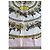 Hermès Bufanda de seda La Promenade de Longchamps Castaño Rosa Blanco Dorado - vista 3