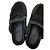 Mules Hermès Go in scamosciato nero e shearling 40 - vista 4