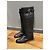 Dior Cannage in Pelle Nera 40,5 Nero - vista 7
