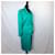 Yves Saint Laurent YSL tailleur vert de cérémonie avec gilet 1988  - vue 11