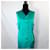 Yves Saint Laurent YSL tailleur vert de cérémonie avec gilet 1988  - vue 5