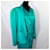 Yves Saint Laurent YSL tailleur vert de cérémonie avec gilet 1988  - vue 6