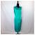 Yves Saint Laurent YSL tailleur vert de cérémonie avec gilet 1988  - vue 7