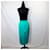 Yves Saint Laurent YSL tailleur vert de cérémonie avec gilet 1988  - vue 9
