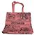 Christian Dior Dioriviera Tote Bag aus rosa Canvas Pink - Ansicht 3