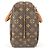 Louis Vuitton Monogram Deauville Tasche Braun - Ansicht 4