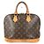 Louis Vuitton Monogram Alma Tote Handtasche Braun