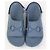 Sandales plateforme en caoutchouc Horsebit Gucci bleu marine - vue 5