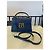 Borsa Gucci Padlock in pelle blu navy - vista 5