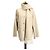 Giacca Totême beige con sciarpa ricamata in lana