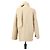Giacca Totême beige con sciarpa ricamata in lana - vista 2
