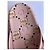 Marmont Gucci x Pikarar Gummisandalen Rosa Katzenmuster - Ansicht 2