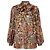 Blusa de seda con estampado floral de Valentino con lazo Multicolor