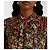 Blusa de seda con estampado floral de Valentino con lazo Multicolor - vista 6