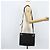 Borsa a Spalla GG Canvas Gucci Nera Argento 120841 Auth ep13711 Nero - vista 22