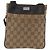 Borsa a Spalla GG Canvas Gucci Beige Argento 019 0349 Auth BSZ031A - vista 2