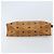 MCM Logogram Vicetos Clutch Bag in Pelle PVC Marrone Auth 173703 - vista 7