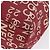 CHANEL Borsa Tote By Sea Line Canvas Rossa CC Auth BA11415A Rosso - vista 11