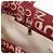 CHANEL Borsa Tote By Sea Line Canvas Rossa CC Auth BA11415A Rosso - vista 18