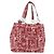 CHANEL Borsa Tote By Sea Line Canvas Rossa CC Auth BA11415A Rosso - vista 2