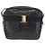 Borsa a Spalla Salvatore Ferragamo in Pelle Nera Oro Auth ka3122A Nero D'oro - vista 2
