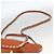 Bolso de mano de cuero Valentino con tachuelas 2 en 1 dorado naranja marrón Auth BA11416 - vista 14