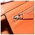 Bolso de mano de cuero Valentino con tachuelas 2 en 1 dorado naranja marrón Auth BA11416 - vista 21