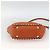 Bolso de mano de cuero Valentino con tachuelas 2 en 1 dorado naranja marrón Auth BA11416 - vista 5