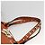 Bolso de mano de cuero Valentino con tachuelas 2 en 1 dorado naranja marrón Auth BA11416 - vista 8