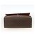 Céline Bolsa de mão em lona Macadam CELINE em couro PVC marrom dourado Auth 174439 - vista 9