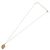 Collana Christian Dior in metallo dorato Auth BA11480 - vista 10
