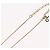 Collana Christian Dior in metallo dorato Auth BA11480 - vista 15