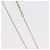 Collana Christian Dior in metallo dorato Auth BA11480 - vista 7