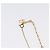 Collana Christian Dior in metallo dorato Auth BA11480 - vista 9