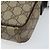 Borsa a Spalla GG Supreme PVC Beige Argento di GUCCI 122754 Auth ARZ682A - vista 10