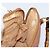 Borsa a mano Gucci Bamboo in pelle marrone oro 000 2058 0290 Auth bs33974 D'oro - vista 17
