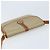 Céline Borsa a Spalla Circolare in Tela Macadam CELINE PVC Beige Oro Auth ARZ313 D'oro - vista 6