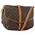 LOUIS VUITTON Borsa a Spalla Monogram Saumur 35 M42254 LV Auth ki6534 Monogramma
