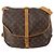 LOUIS VUITTON Borsa a Spalla Monogram Saumur 35 M42254 LV Auth ki6534 Monogramma - vista 2
