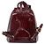Mochila CARTIER Couro envernizado Vermelho Ouro Auth bs33722 Dourado - vista 3