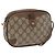 Borsa Sherry Line GG Supreme Web di GUCCI in PVC beige e oro 156 02 066 Auth BA11402 D'oro