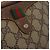 Borsa Sherry Line GG Supreme Web di GUCCI in PVC beige e oro 156 02 066 Auth BA11402 D'oro - vista 15