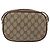 Borsa Sherry Line GG Supreme Web di GUCCI in PVC beige e oro 156 02 066 Auth BA11402 D'oro - vista 3
