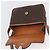 Céline Sac à épaule en toile Macadam CELINE en cuir PVC marron doré Auth 173698A - vue 15
