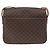 Céline Sac à épaule en toile Macadam CELINE en cuir PVC marron doré Auth 173698A - vue 3